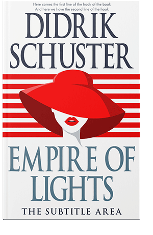 Pre Made Book Cover Monza