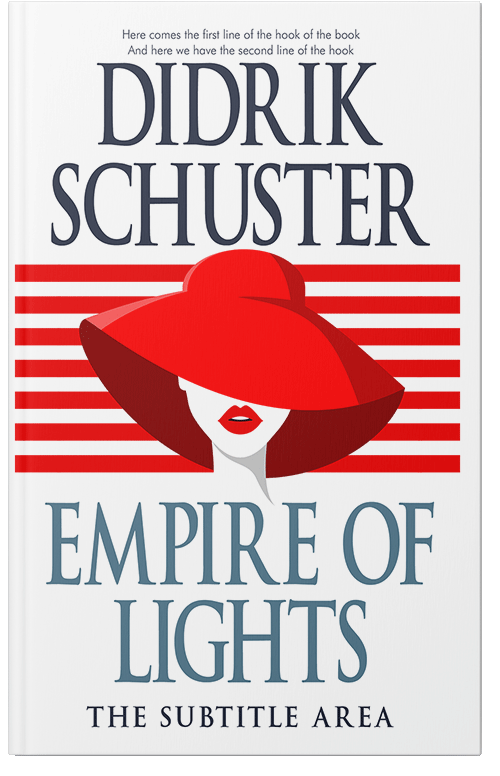 Front view of Premade Romance Book Cover - Monza