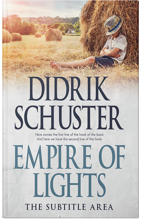 Front view of Premade Literary Fiction Book Cover - Pearl Bush