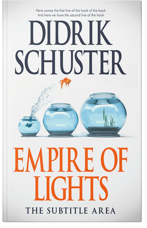 Front view of Premade Business Book Cover - Fiord