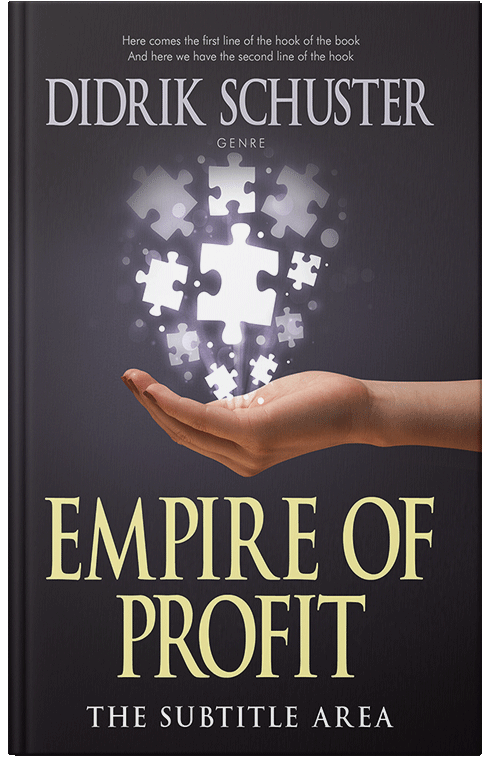 Front view of Premade Self-Improvement & Self-Help Book Cover - Baltic Sea