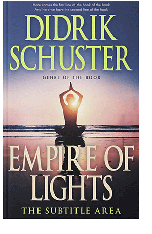 Pre Made Book Cover Grain Brown