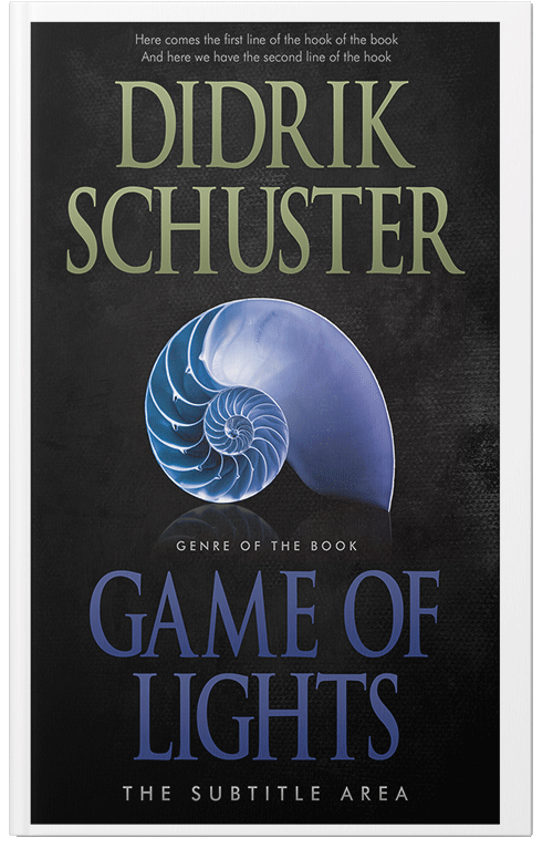 Front view of Premade Science & Nature Book Cover - Woodsmoke