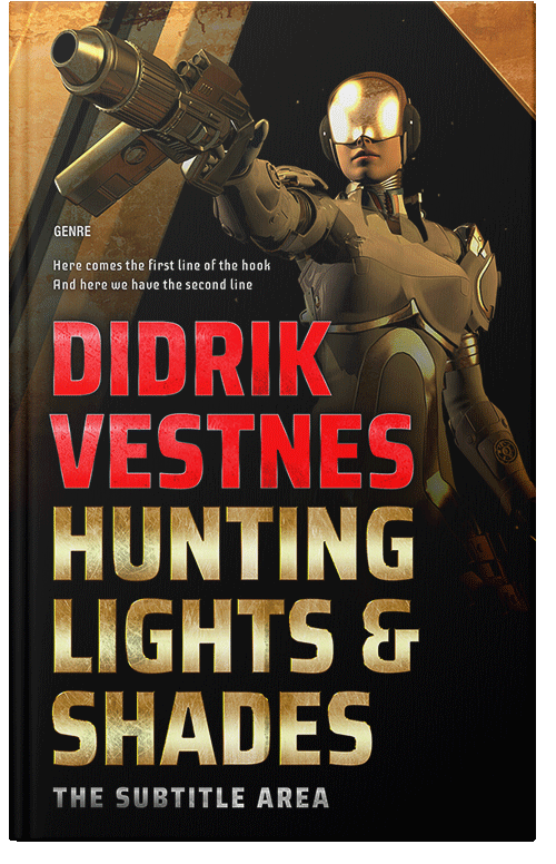 Front view of Premade Science Fiction Book Cover - Eternity