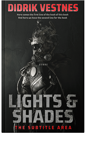 Pre Made Book Cover Log Cabin