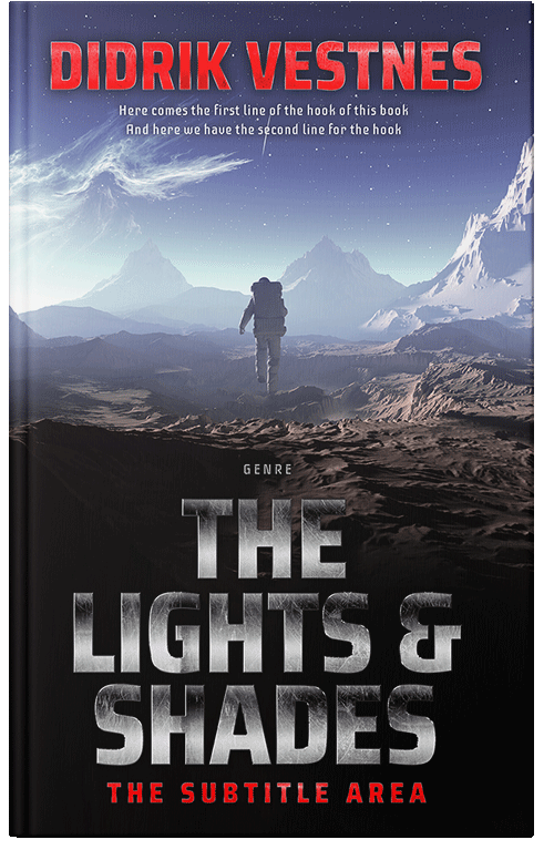 Front view of Premade Science Fiction Book Cover - Cold Turkey