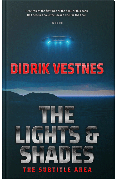 Front view of Premade Science Fiction Book Cover - Tiber