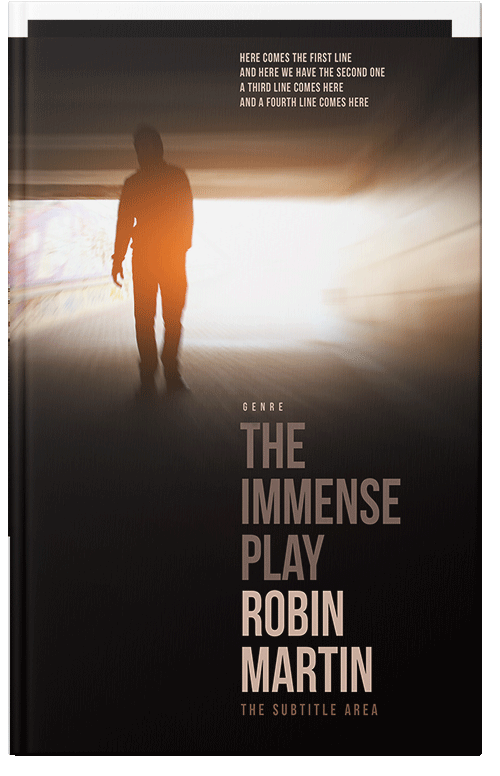 Front view of Premade Mystery & Thriller & Suspense Book Cover - Oil