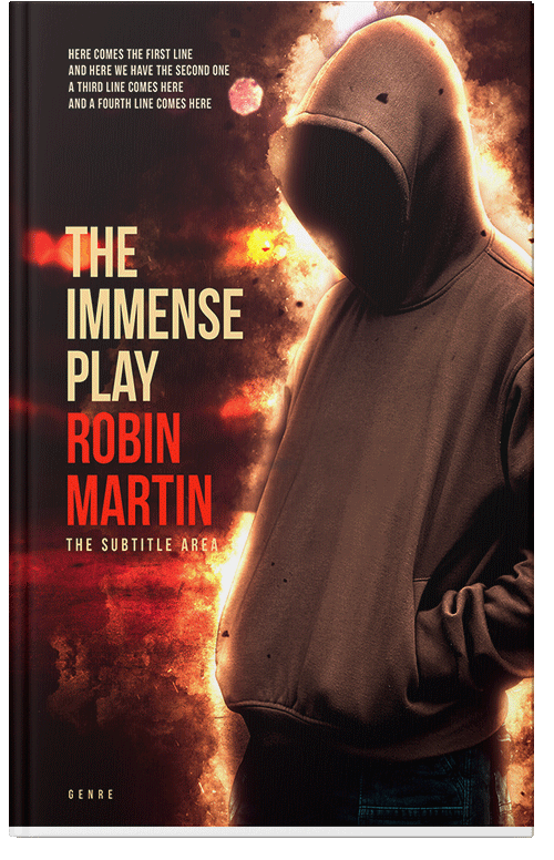 Front view of Premade Mystery & Thriller & Suspense Book Cover - Tamarind