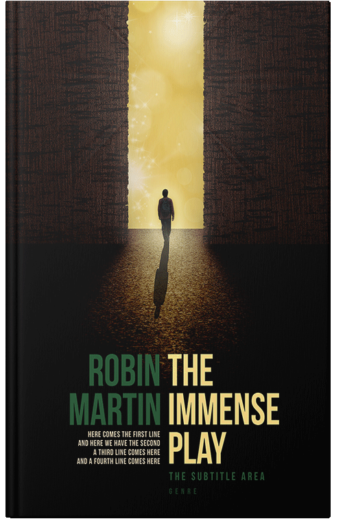 Front view of Premade Mystery & Thriller & Suspense Book Cover - Chenin