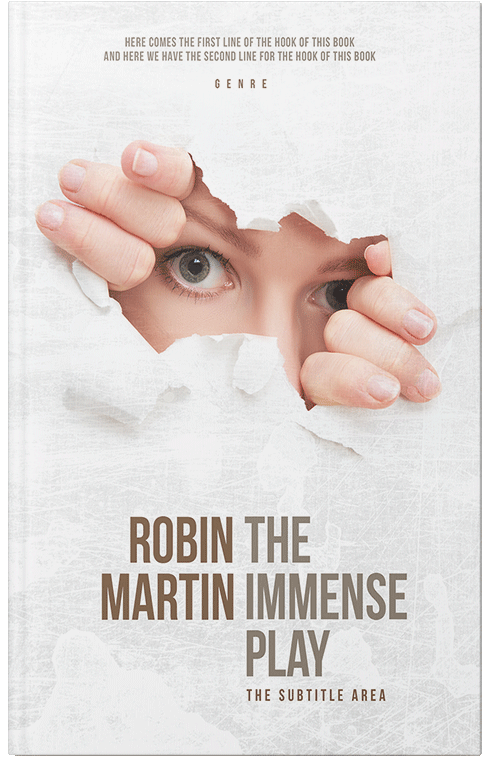 Front view of Premade Mystery & Thriller & Suspense Book Cover - Pampas