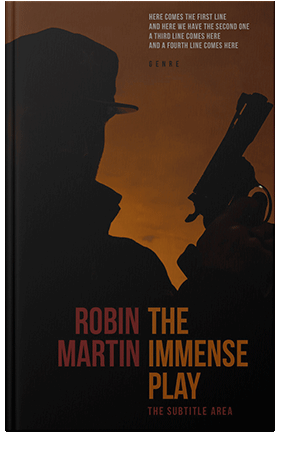 Pre Made Book Cover Cafe Royale