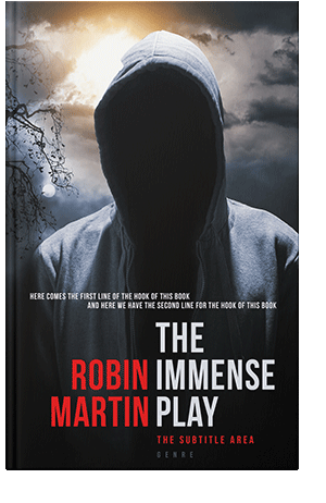 Pre Made Book Cover Clam Shell