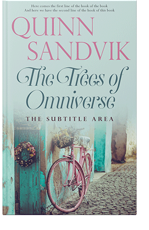 Pre Made Book Cover Tiara