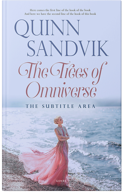 Front view of Premade Fantasy Book Cover - Link Water