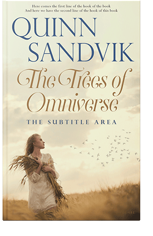 Pre Made Book Cover Beige