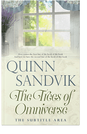 Pre Made Book Cover White Rock