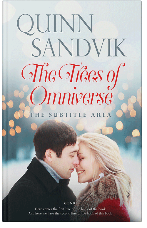 Front view of Premade Romance Book Cover - Outer Space