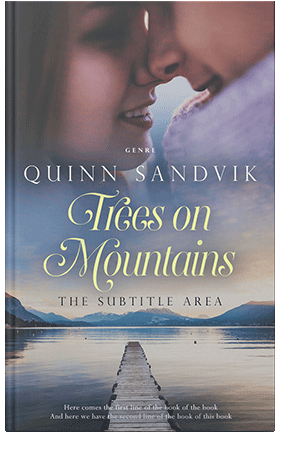 Pre Made Book Cover Manatee