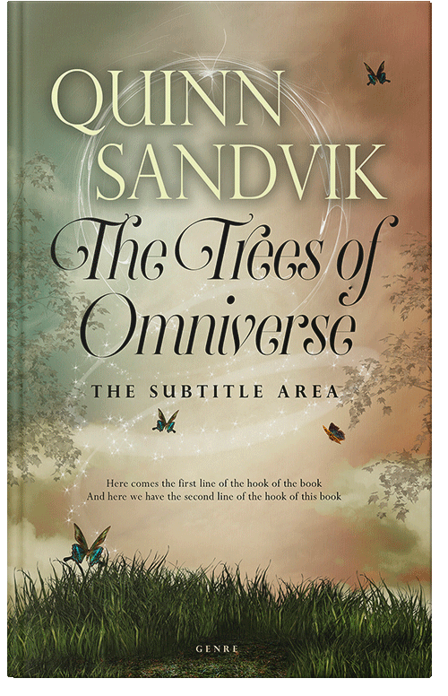 Front view of Premade Fantasy Book Cover - Mongoose