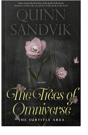 Pre Made Book Cover Log Cabin