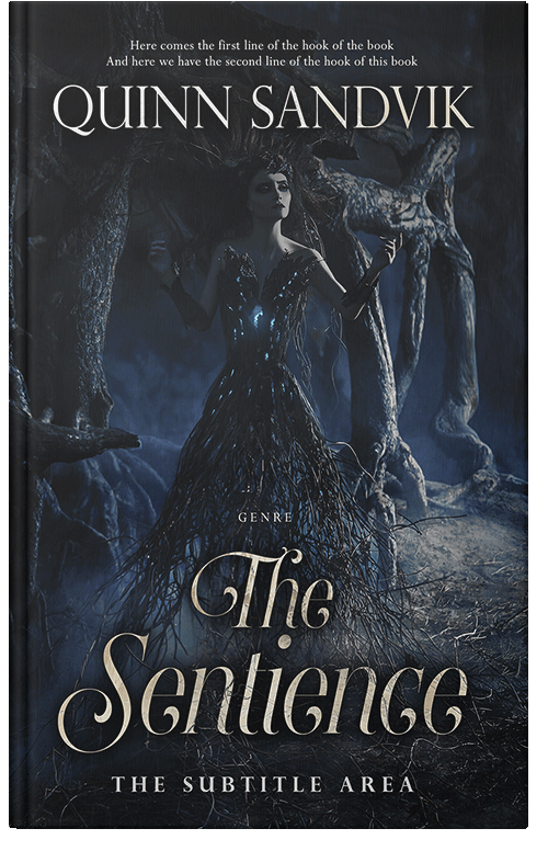 Front view of Premade Fantasy Book Cover - Mirage