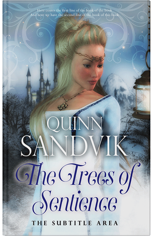 Front view of Premade Fantasy Book Cover - Loblolly