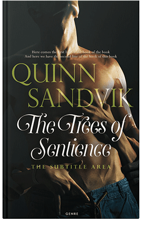 Pre Made Book Cover Woodsmoke