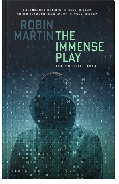 Front view of Premade Mystery & Thriller & Suspense Book Cover - Firefly