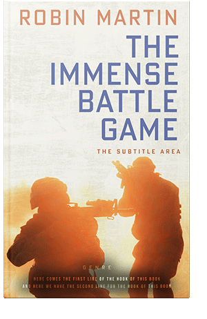 Pre Made Book Cover Quarter Spanish White