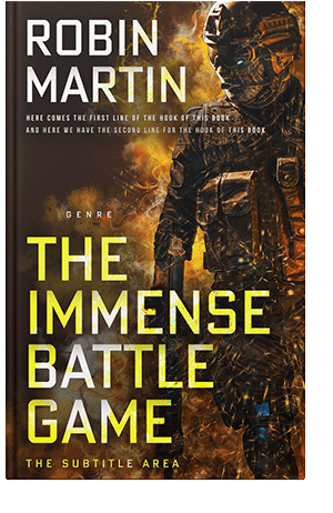 Pre Made Book Cover Coffee Bean