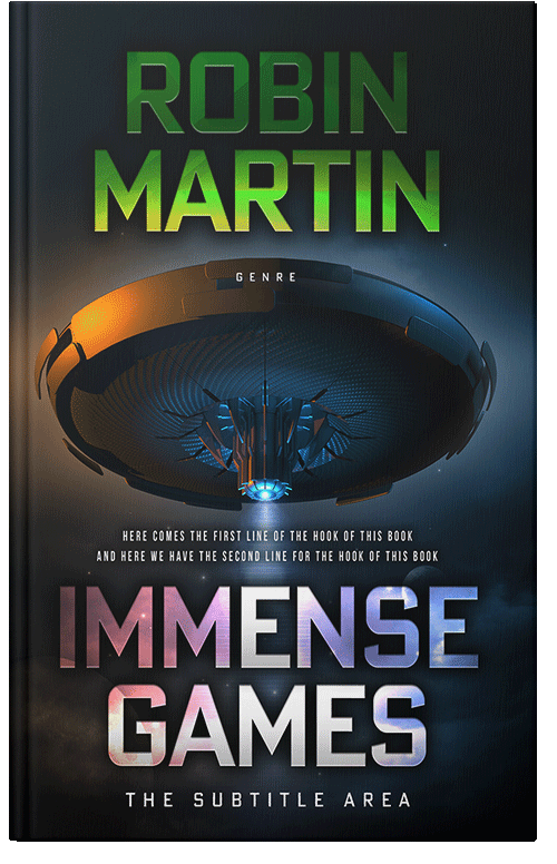 Front view of Premade Science Fiction Book Cover - Bunker