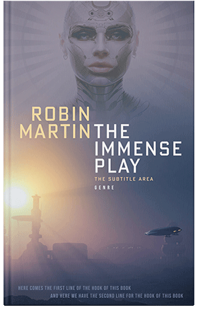 Pre Made Book Cover Topaz