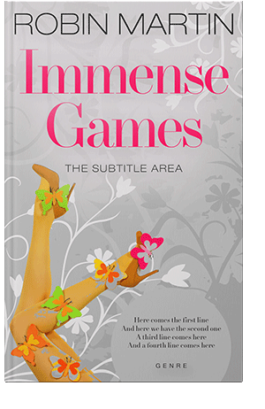 Pre Made Book Cover Pale Slate