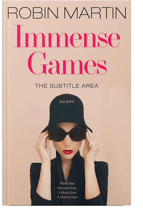 Front view of Just Right #8804 - Premade Travel Book Cover