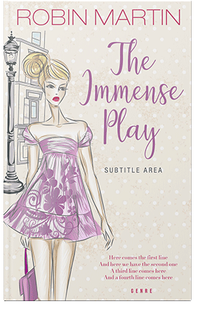 Pre Made Book Cover Merino