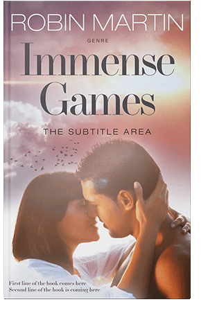 Pre Made Book Cover Quicksand