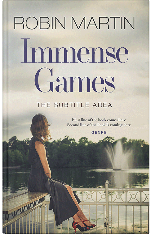 Front view of Tuna #8825 - Premade Romance Book Cover