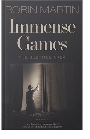 Pre Made Book Cover Mine Shaft