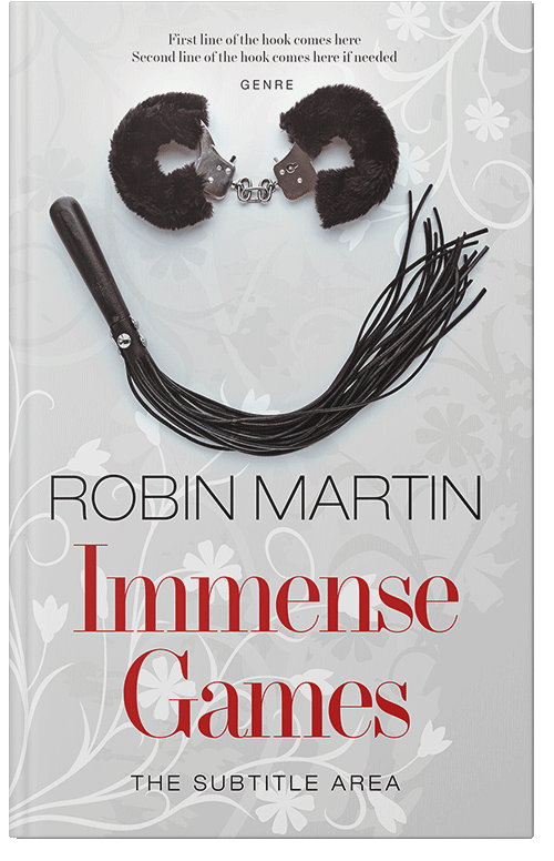 Front view of Premade Erotica Book Cover - Iron