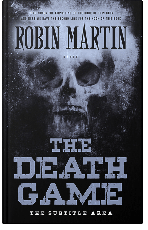 Front view of Premade Mystery & Thriller & Suspense Book Cover - Woodsmoke