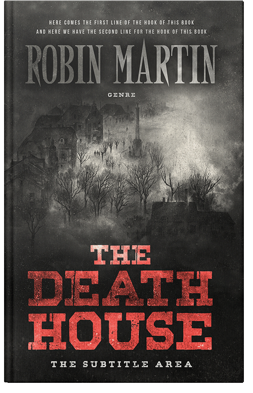 Front view of Premade Horror Book Cover - Tuatara