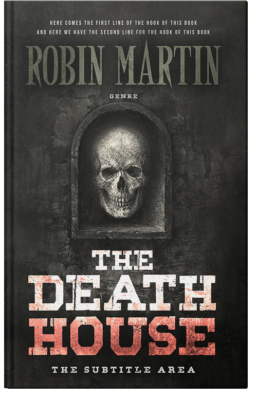 Front view of Premade Horror Book Cover - Tuatara