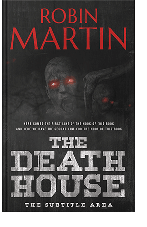 Pre Made Book Cover Cod Gray