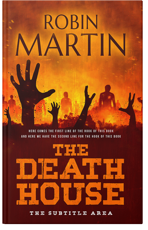 Front view of Premade Apocalyptica Book Cover - Bamboo