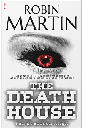 Pre Made Book Cover Silver