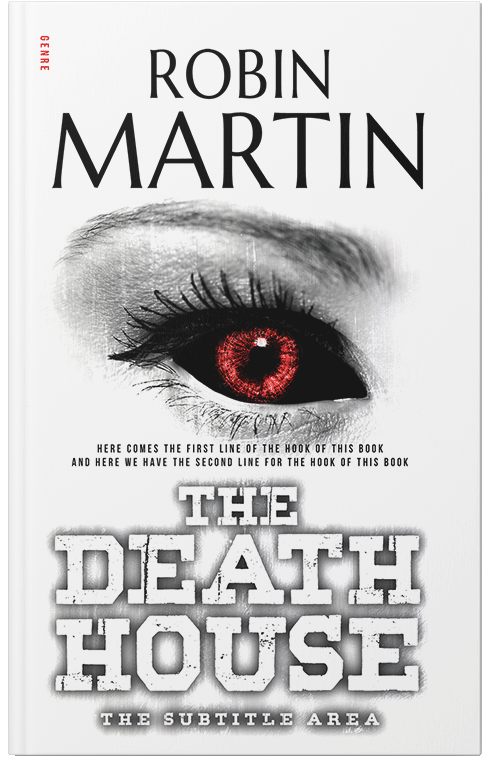 Front view of Premade Mystery & Thriller & Suspense Book Cover - Silver