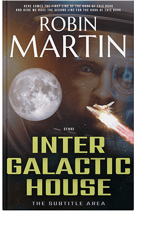 Pre Made Book Cover Cocoa Brown