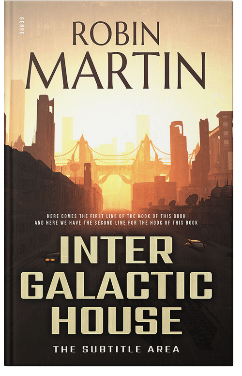 Front view of Premade Science Fiction Book Cover - Sidecar