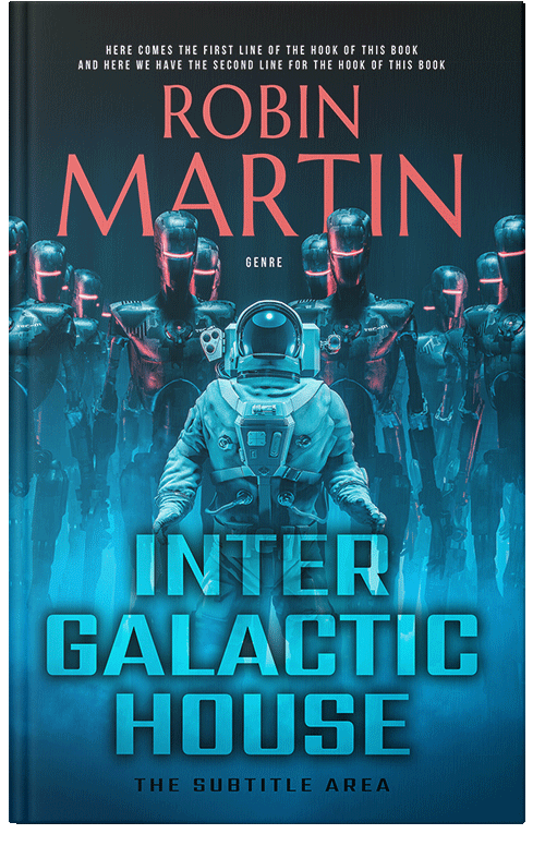 Front view of Premade Science Fiction Book Cover - Tarawera